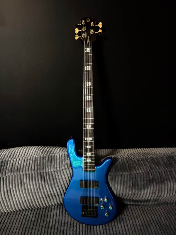 Spector Performer 5 2019 modded- Present - Metallic Blue image 1