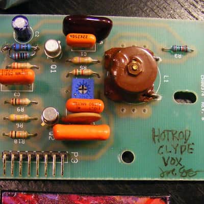 drop-in wah kit -hotrod CLYDE tone- 100k version for vox or dunlop image 3
