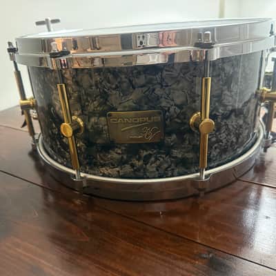 CANOPUS NV60 BLUE OYSTER 14 x 6.5 - Blue Oyster image 1