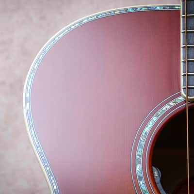 GIBSON USA Custom Shop SJ-200 5A Custom Select "Wildfire Burst + Ebony" (2025) image 7