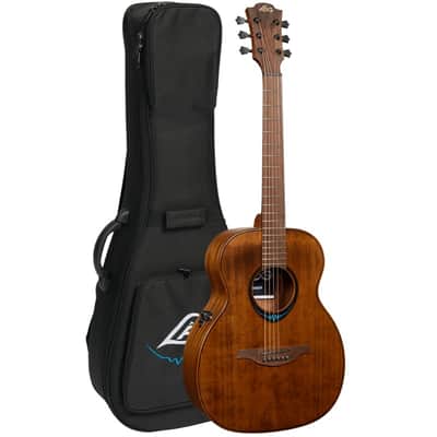 Lag TBW1TE-BRW | Travel Guitar w/ BlueWave. New with Full Warranty! image 1