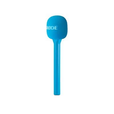 RODE Interview GO Handheld Adaptor for Wireless GO Transmitters (Blue) image 3