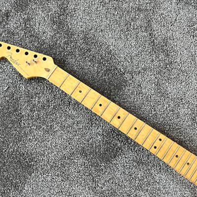 lefty 1997 Fender Stratocaster guitar neck American Standard image 2