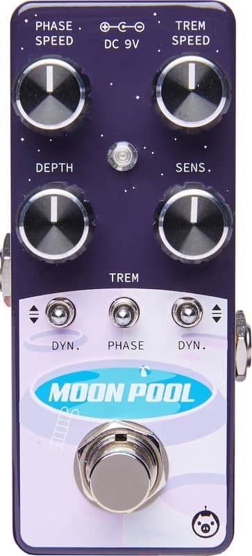 Pigtronix Moon Pool Phase/Tremolo Pedal image 1