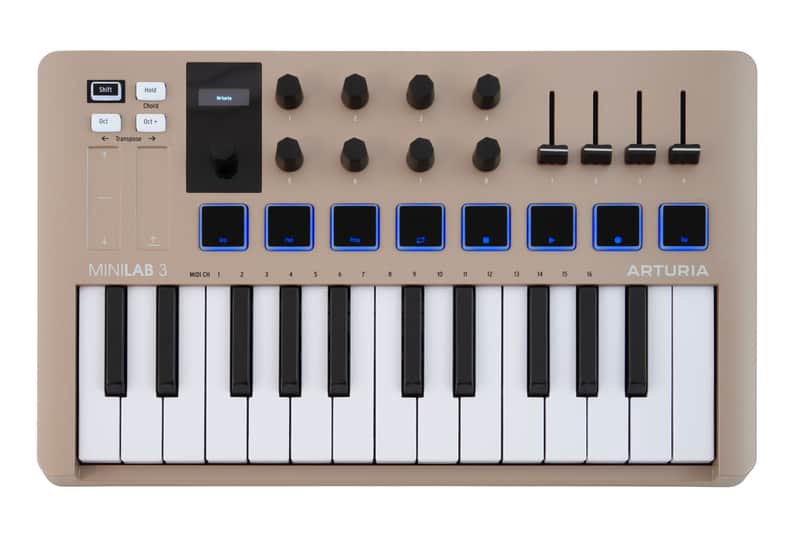 Arturia MiniLab 3 Champagne Edition image 1