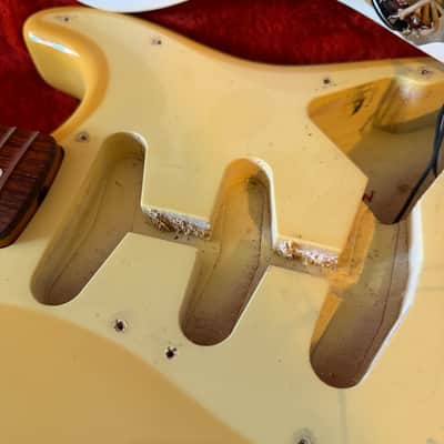 1987 Fender American Vintage '62 Stratocaster Olympic White (Early Corona Production AV62 - AVRI '62). image 18