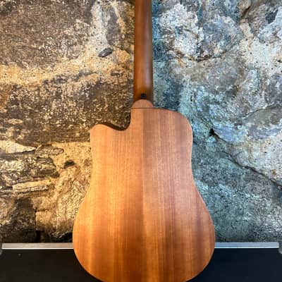 Gold Tone M-Bass/FL Micro 23" Scale Fretless Acoustic/Electric Bass Natural image 11