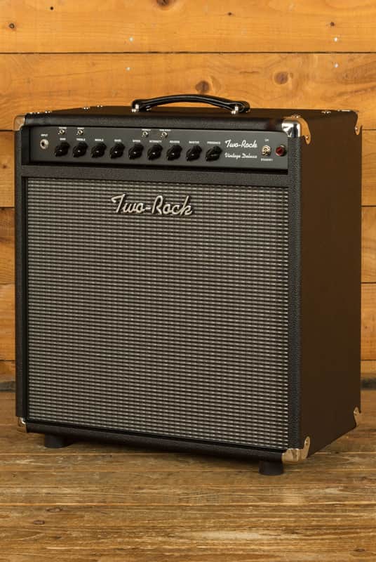 Two-Rock Vintage Deluxe 40w Combo Black Bronco w/Vintage Silver Cloth