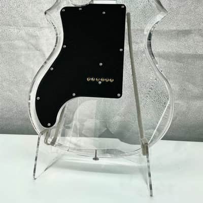 Electrical Guitar Company Tiger Garcia 2021 - Polished aluminum neck and clear acrylic body OBEL image 9
