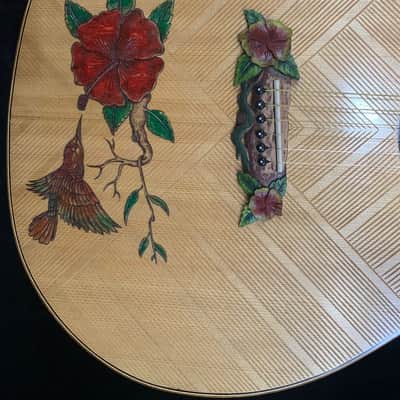 Blueberry Baritone Acoustic Guitar - Handmade and Build to Order image 3
