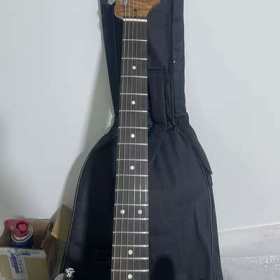 Vibrato system 24 frets Roasted flame maple neck Blue Gradient Flamed Maple Top Mahogany tele Electric guitar body SSH image 2