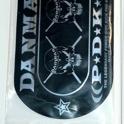 Danmar Double Bass Drum Pedal Beater Power Disc Kick Impact Pad PDKP (Skulls) 210DKST image 4