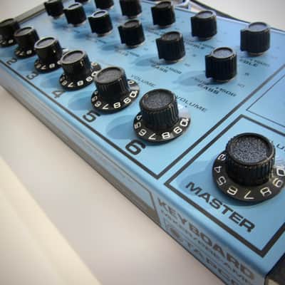 Tapco Keyboard Mixer 100 Preamp Circa-1970s- Blue & Black image 7