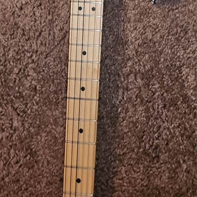 Unbranded Nylon Strings Stratocaster 2020 - Black image 8