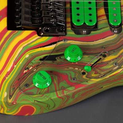 Ibanez UV77MC Universe Multicolour Swirl 1991 image 12