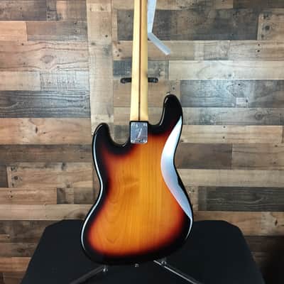 *USED* Fender Player Jazz Bass 3-Tone Sunburst w/ Pau Ferro, Free Ship, 047 image 8