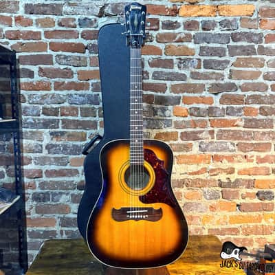 Framus Texan 5/196 Acoustic Guitar w/ Piezo & HSC (1960s - Sunburst) image 3