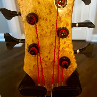 Alembic MKLB5 Mark King Signature Deluxe 5 String Bass Maple Trifecta 2013 w/OHSC image 3