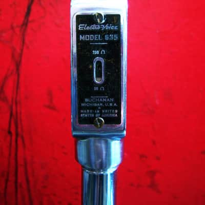 Vintage RARE 1940's Electro-Voice 635 / 630 Omnidirectional Dynamic Microphone Dual Z # 2 image 7