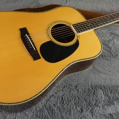 Yamaki 130 Acoustic D-28 Style Japan w/ Hard Case image 4
