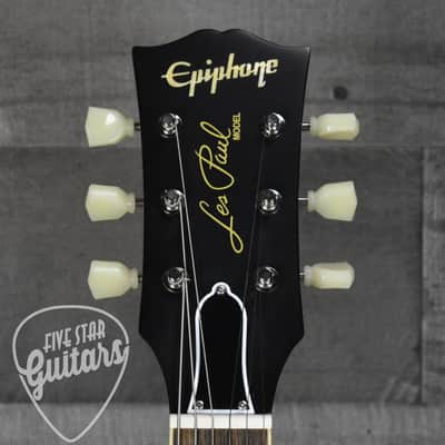 Pre-Owned Epiphone '59 Les Paul - Tobacco Sunburst with Hard Shell Case image 5