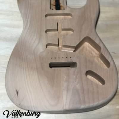 Valkenburg USA Alder 1 pc  ST Body 2023 - Alder Unfinished image 1