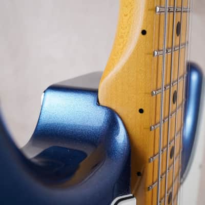 Fender FSR Traditional '50s Stratocaster MIJ 2018 Lake Placid Blue / Ice Blue Metallic Competition Stripe w/ Bag image 11