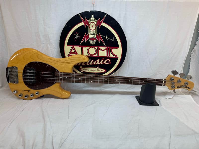 Ernie Ball Music Man Sterling 4H 4 H Piezo 4-string Bass 2009 - Natural Gloss image 1