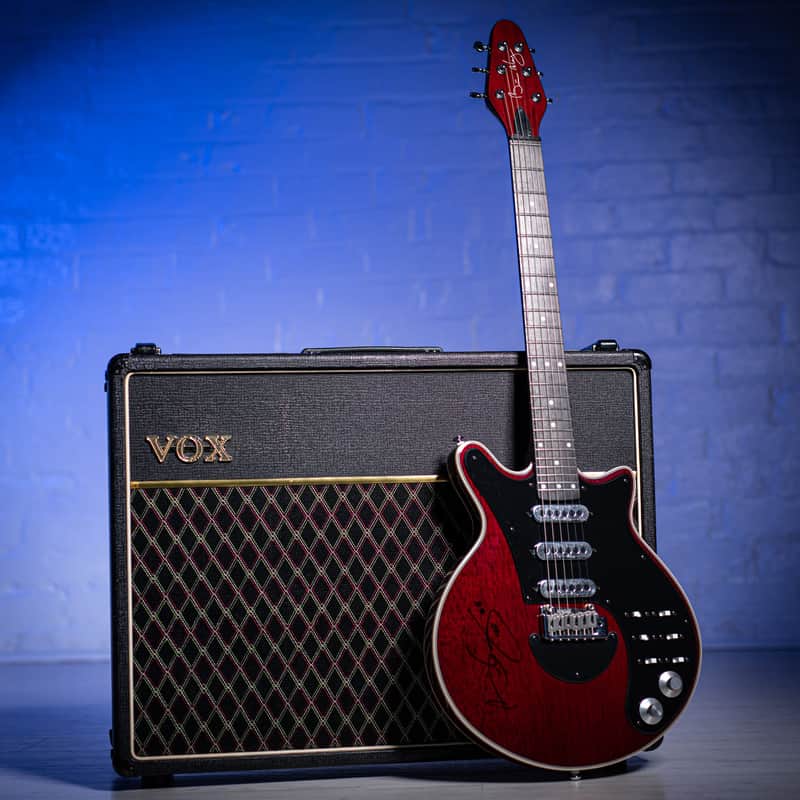 1960s Vox AC30 BRIAN MAY QUEEN Black