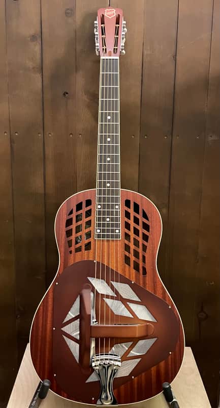 National Reso-Phonic M1 Tricone 2025 Mahogany - IN STOCK NOW! image 1