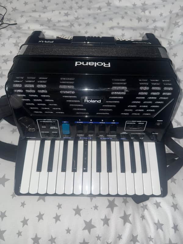 Roland FR-1X-BK V-Accordion with V-Accordion Bag image 1