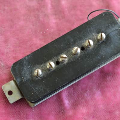 Vintage 1956 Gibson P-90 P90 Pickup 8.14k HOT Dogear Les Paul Junior Special 330 image 4