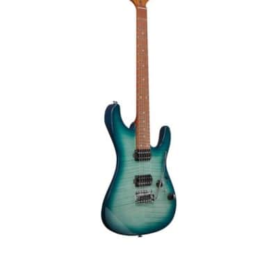 IBANEZ AZ24S1F-TXB Transparent Turquoise Burst image 3