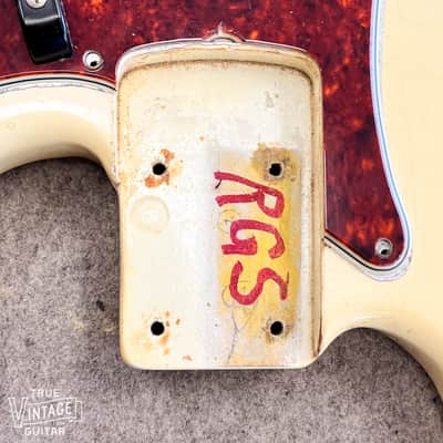 1966 Fender Precision Bass Olympic White image 22