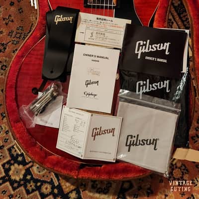 2023 Gibson ES-335 Figured Sixties Cherry w/ OHSC | Block Inlay, Figured Top image 23