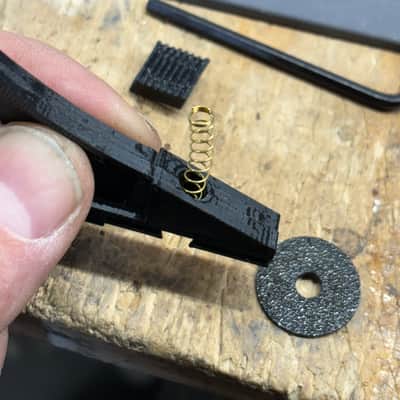 New Sennheiser MD421 mic clip (white or black) - PETG 3D printed image 6