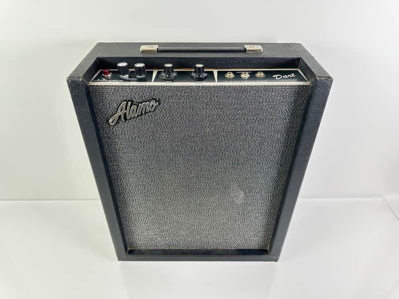Alamo Dart Model 2573 Tube Amp 1974 Black Tolex Vintage 1x10 image 1