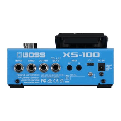 Boss XS-100 Poly Shifter Effects Pedal with Expression Pedal image 4