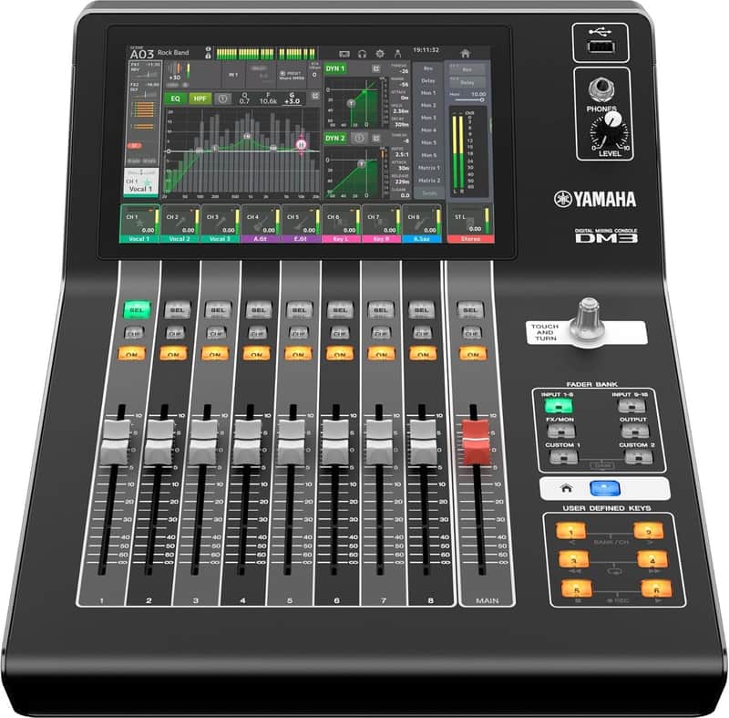 Yamaha DM3-D 22 Channel Ultracompact Digital Mixing Console With Dante image 1