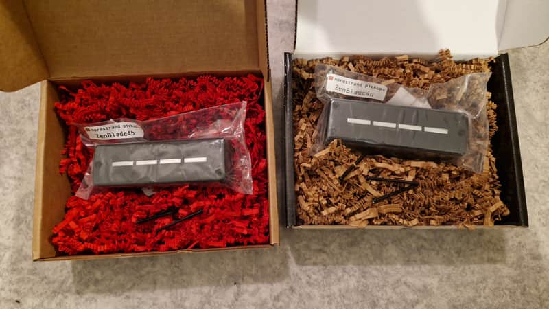 Nordstrand ZB4 "Zenblade 4" Pickup Set image 1