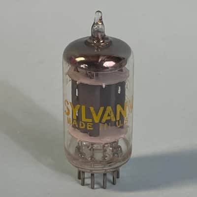 1950s Sylvania 5965 12AV7 Vintage Made In USA Preamp Tube T177 image 2