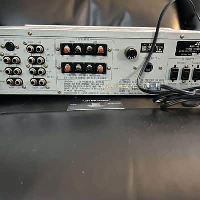 JVC A-X2 Stereo Integrated Amplifier Pre Power Silver image 2