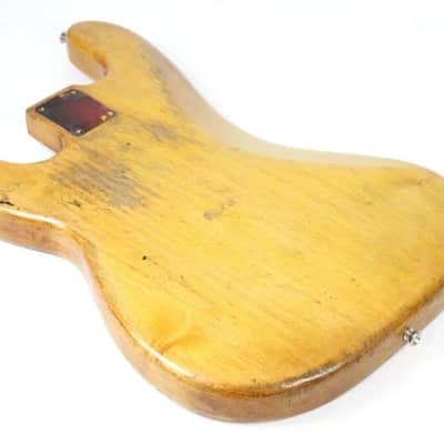 1959 Vintage Fender Precision Bass Pre-CBS Natural Alder ~Killer RELIC~ P-Bass 1950s USA image 11