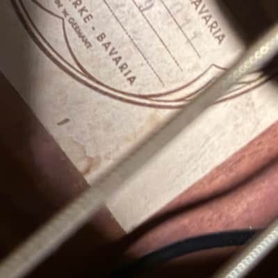 Vintage Framus 73H Western 1970's Acoustic Guitar with LR Baggs Pick-up image 10