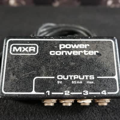【激レアシリアル2桁】MXR Power Converter Model 137 MXR MX-137 Power Converter 1979 - 1984 - Black w/ Original Box