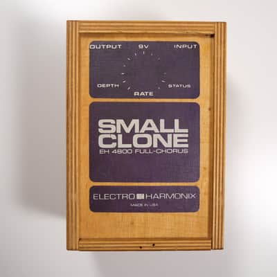 Electro-Harmonix EH4600 Small Clone Full Chorus Wooden Box 1990s-2000s- Purple / Black image 7