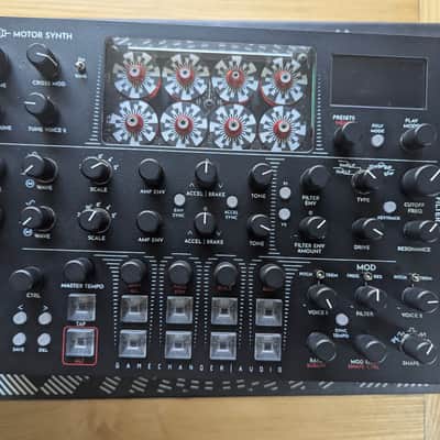 Gamechanger Audio Motor Synth Electro-Mechanical Desktop Synthesizer 2020 - 2022 - Black image 1