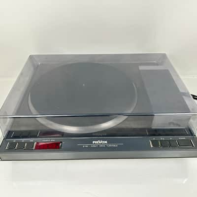 Vintage ReVox B790 Turntable w/ Original Dust Cover image 1