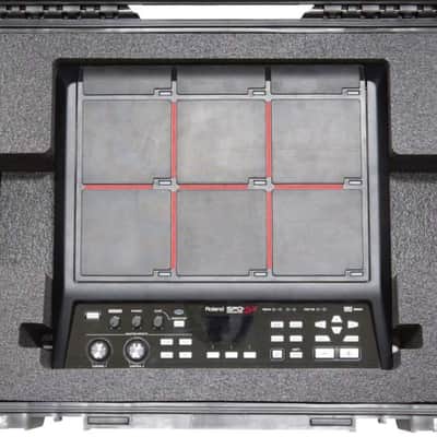 SKB iSeries Roland SPD-SX Drum Multi Pad Hard Case, Waterproof Polypropylene Shell with Foam, Trigger Latch and Lock Loops for Travel Use image 5