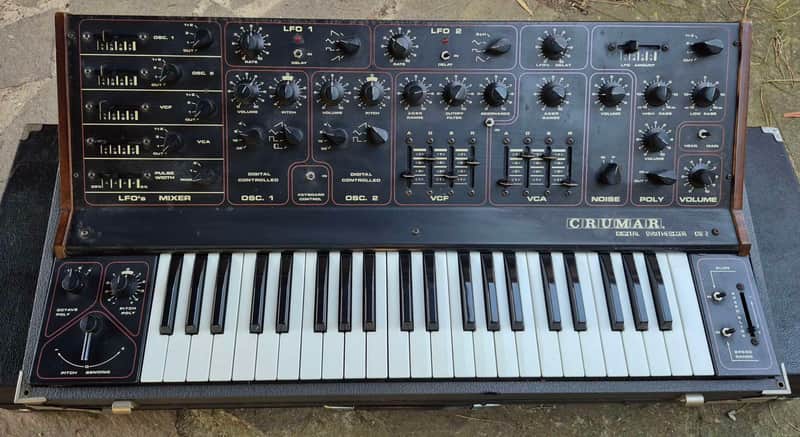 CRUMAR DS2 Vintage Analog Rare Italian Mono and Poly Synth image 1